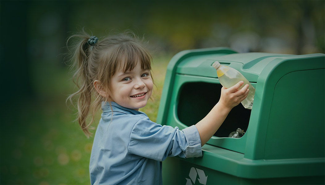 Plastiko šiukšlių išvežimas Vilniuje